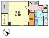 東京都江戸川区篠崎町2(マンション)の賃貸物件の間取り