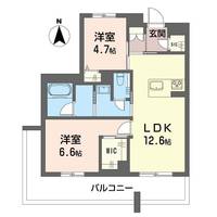 ルーエ清瀬の間取り