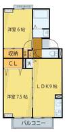 物件の間取り画像