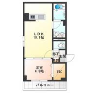 ソリティア鶴見橋の間取り