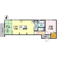 大阪府堺市北区百舌鳥西之町1(アパート)の賃貸物件の間取り