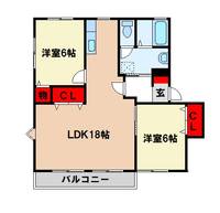 物件の間取り画像