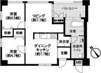 物件の間取り画像