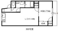 物件の間取り画像