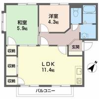 物件の間取り画像