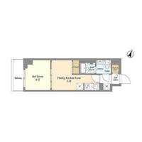 東京都江東区森下2(マンション)の賃貸物件の間取り