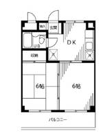 神奈川県横浜市青葉区鴨志田町(マンション)の賃貸物件の間取り