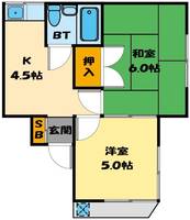 サンライズ新河岸の間取り