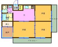 物件の間取り画像