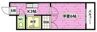 カーサ南堀川の間取り