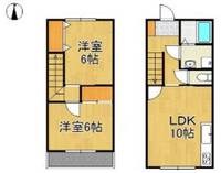 岡山県倉敷市八王寺町(一戸建)の賃貸物件の間取り