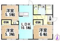 物件の間取り画像