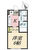 神奈川県藤沢市大鋸3(アパート)の賃貸物件の間取り