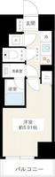東京都中野区松が丘2(マンション)の賃貸物件の間取り