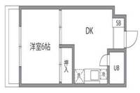 シティハイムの間取り