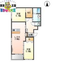 長崎県長崎市赤迫2(マンション)の賃貸物件の間取り