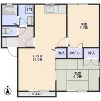 ミューチュアルLPIIの間取り