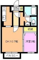 物件の間取り画像