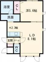 物件の間取り画像