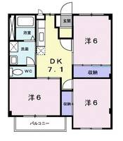 物件の間取り画像