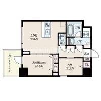 S-RESIDENCE福島diverseの間取り