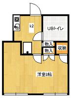 ムサシハイツの間取り