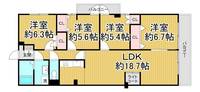 物件の間取り画像