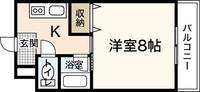 ルーエ祇園の間取り