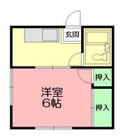 みつだハイツの間取り