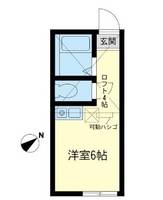 ユナイト衣笠バーナードショーの間取り