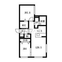 Blanc Clair(ブラン クレール)の間取り