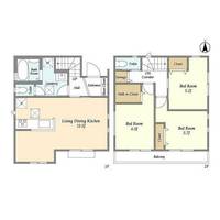 東京都世田谷区上北沢1(一戸建)の賃貸物件の間取り
