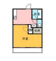 岡山県倉敷市上東(アパート)の賃貸物件の間取り