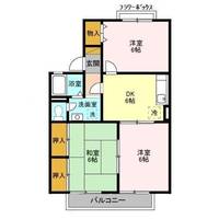フローラフォンテ Aの間取り