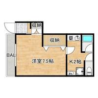 大阪府大阪市港区市岡3(マンション)の賃貸物件の間取り
