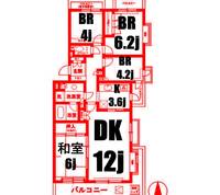 物件の間取り画像