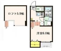 宮城県仙台市青葉区中江1(アパート)の賃貸物件の間取り