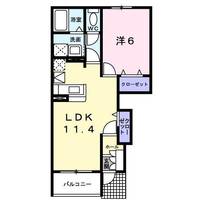 ルシヨン A棟の間取り