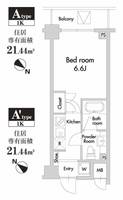 東京都大田区田園調布南(マンション)の賃貸物件の間取り