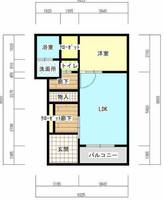 物件の間取り画像