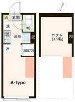 東京都練馬区貫井4(アパート)の賃貸物件の間取り