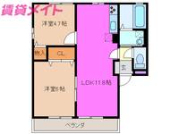 物件の間取り画像