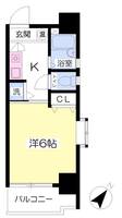 兵庫県神戸市中央区北長狭通5(マンション)の賃貸物件の間取り