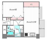福島スカイハイツの間取り