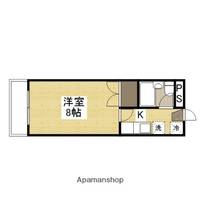 岡山県岡山市北区津島京町3(マンション)の賃貸物件の間取り