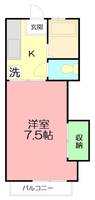 グリーンハイツの間取り
