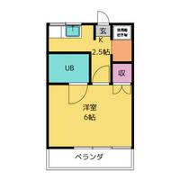 五月コーポの間取り