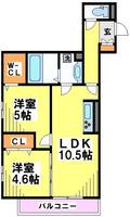 物件の間取り画像