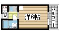 カサベラ神戸の間取り