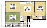 セジュール石田F棟の間取り